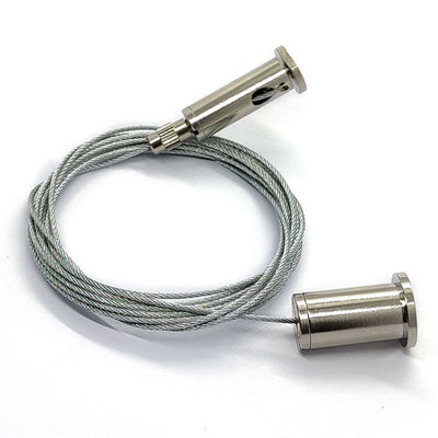 Kits de câbles en Y en acier inoxydable avec pince pour suspension d'éclairage