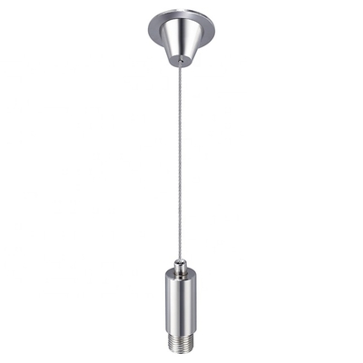Kit de fixation pour câble métallique en acier galvanisé avec double serre-câble et boucle