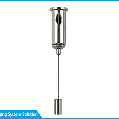 Kit de suspension de plafond en acier inoxydable avec câble métallique et serre-câble