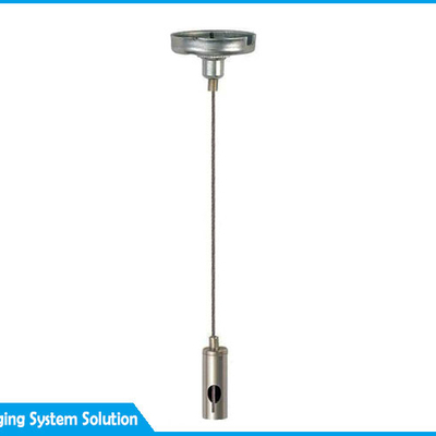 Kit de suspension de plafond en acier inoxydable avec câble métallique et serre-câble
