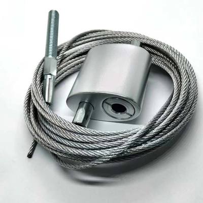 25*25MM Stainless Steel Cable Gripper for Ceiling Mounting and Secure Connection