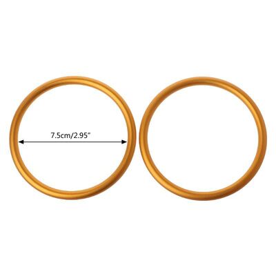 Anneaux de sling ergonomiques pour bébé en aluminium 6063 faciles à porter