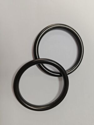 Rings de finition d'anodisation en aluminium noir pour les élingues
