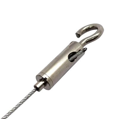 Clips de câble avec vis Faston, pince pour câble de corde à 90 degrés, suspension de câble