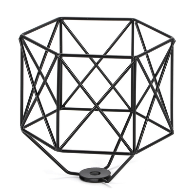 Lampe suspendue ombre métallique fil de lampe cage de protection pour la décoration fil de cage ombre