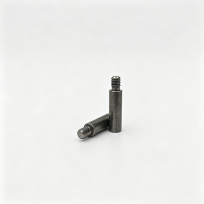 Acier de haute précision personnalisé à tête unique fileté cylindrique clevis pin fente à fente conique