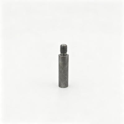Acier de haute précision personnalisé à tête unique fileté cylindrique clevis pin fente à fente conique