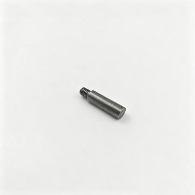 Acier de haute précision personnalisé à tête unique fileté cylindrique clevis pin fente à fente conique