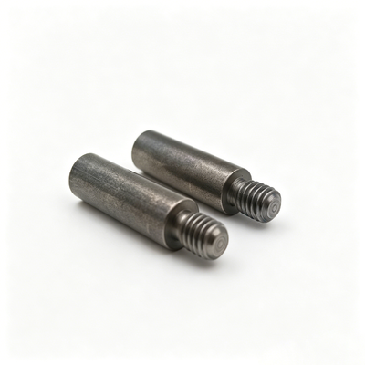 Vis d'entretoise circulaire fendue sur mesure en acier zingué mâle-femelle, pièce de quincaillerie usinée CNC