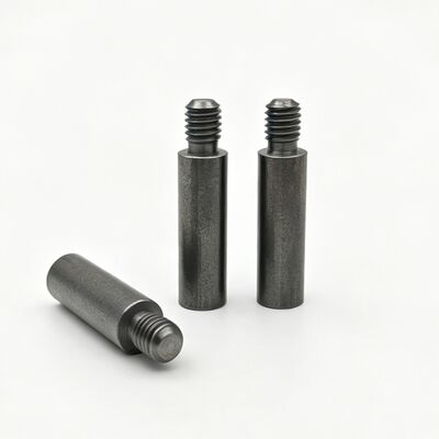 Vis d'entretoise circulaire fendue sur mesure en acier zingué mâle-femelle, pièce de quincaillerie usinée CNC