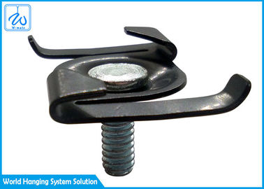 M6 T-Bar Twist Clip Hook Cable Gripper Fixation polyvalente pour le système de suspension du plafond acoustique