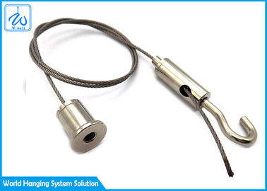 Étagères accrochantes adaptées aux besoins du client de kit de suspension de câble de plafonnier de conception/plafond