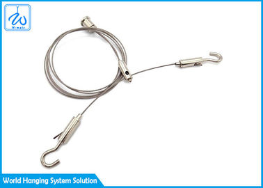 Laiton + systèmes de la suspension de fil d'acier, le kit de câblage de plafonnier pour l'allumage