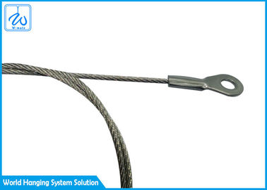 oeil 7x7 - - kit en acier de lanière de câble métallique de levage d'oeil résistant à l'usure