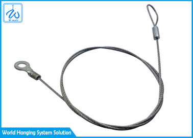 La certification 7x7 ou 7x19 de Rohs choisissent la bride de câble métallique de jambe/la lanière outils de sécurité
