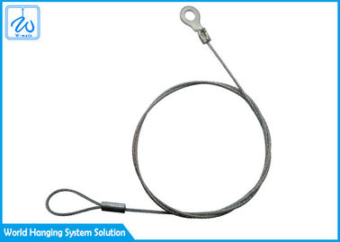 Le câble d'acier inoxydable lance allumer des accessoires accrochant le câble métallique 1x19 du fil 4mm