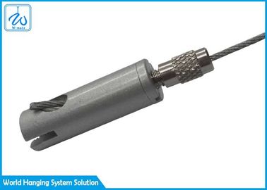 Pince réglable de câble de joint de moletage avec le fil masculin pour le système accrochant