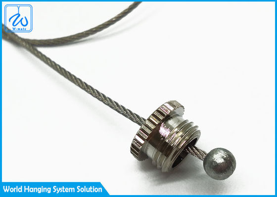 Supports pendants galvanisés d'acier inoxydable pour le système léger de suspension de pince de câble