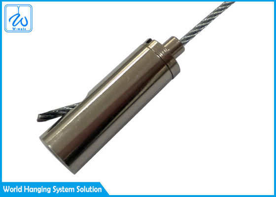 Électro agrafes fixes par attache malléable de câble métallique Din741 de galvanisation d'agrafe