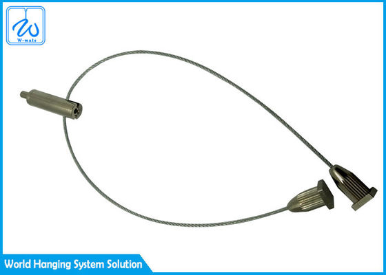 Fil adapté aux besoins du client de Kit Galvanized Steel Cable Guide de suspension de lumière de globe