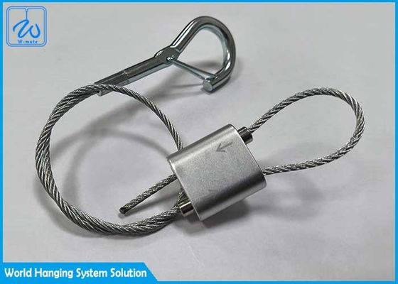 Crochet et câble de boucle avec la pince pour l'attache séismique ou d'autres services suspendus