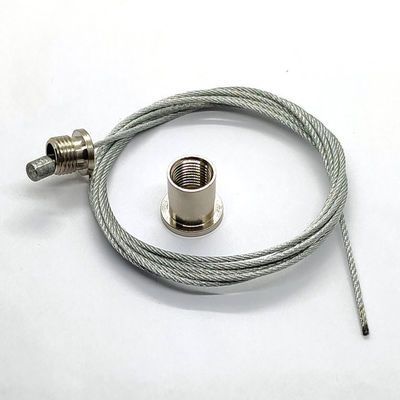 Pince accrochante de câble de kit de suspension de fil d'acier inoxydable pour les lumières menées 1.5mm