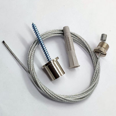 Corde légère de fil d'acier de Kit With Ceiling Attachment By de suspension de ficelle