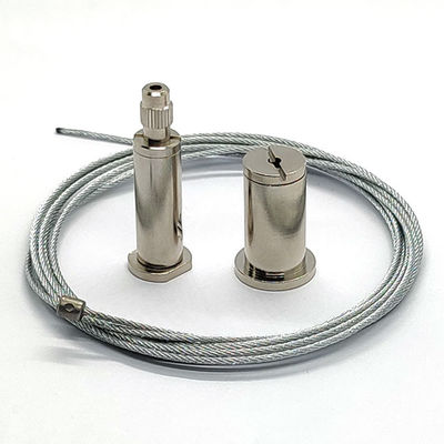 Pince accrochante de câble de kit de suspension de fil d'acier inoxydable pour les lumières menées 1.5mm