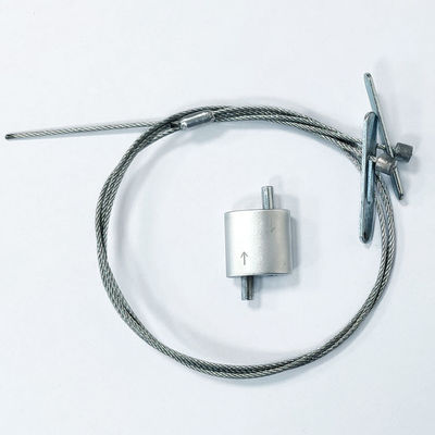 Garnitures accrochantes de lumière de Kit Steel Wire Cable Gripper de suspension de style de Y