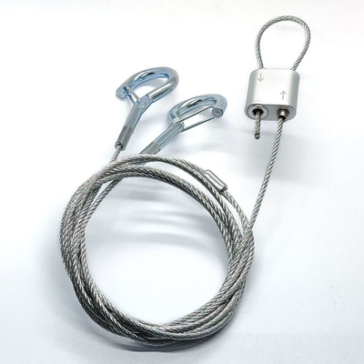 Garnitures accrochantes de Kit Steel Wire Cable Gripper de suspension intermédiaire de pinces de régleur de câble de bouclage