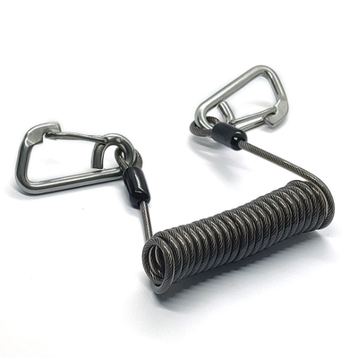 Les lanières escamotables d'outil usinent le support de clé de bracelet de natation de longe de sécurité