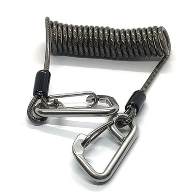 Les lanières escamotables d'outil usinent le support de clé de bracelet de natation de longe de sécurité
