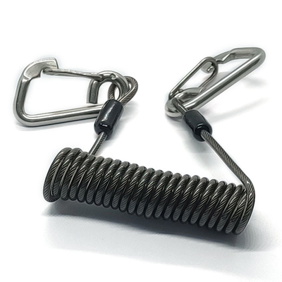 Les lanières escamotables d'outil usinent le support de clé de bracelet de natation de longe de sécurité