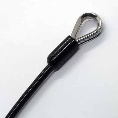 Outil de bride de câble métallique de sécurité avec les kits accrochants emboutis de ressort de crochet d'oeillets