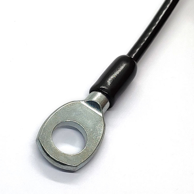 Corde en acier pour allumer le câble métallique flexible d'acier inoxydable Rod With Eyelet