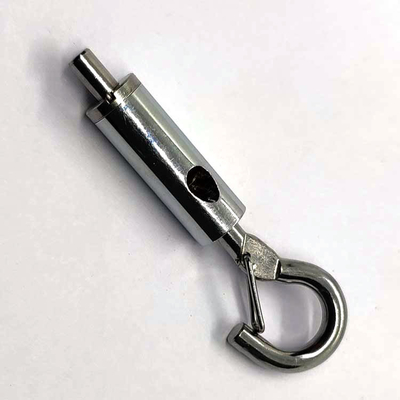 Pince convenable accrochante faite sur commande de Kit Aircraft Brass Hook Cable de suspension d'agrafe de câble métallique pour le système d'affichage