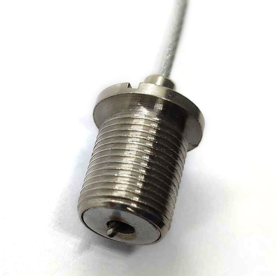 Les pinces en laiton de serrure de poignée de système de câble de suspension ont suspendu le collier de câble pour des voyants