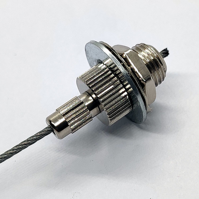 Le câble métallique Din1142 simple malléable coupent le collier croisé d'acier inoxydable