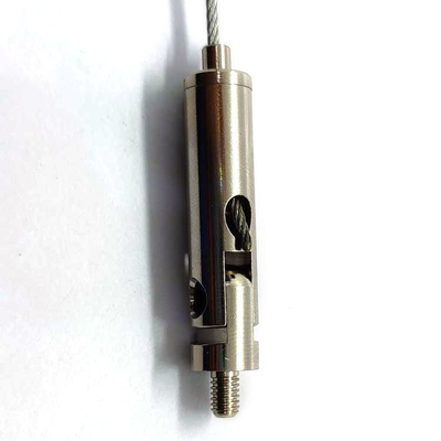 Le câble métallique Din1142 simple malléable coupent le collier croisé d'acier inoxydable