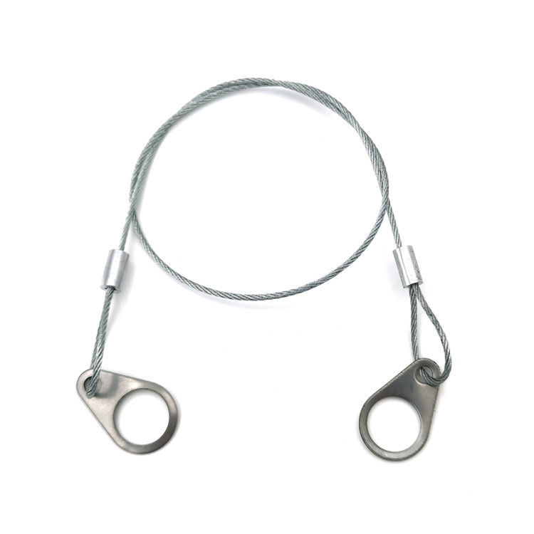 Sécurité du haut-parleur câble en acier inoxydable câble de sécurité câble pour le plafond haut-parleur monté sur le plafond ou sur le mur ajouter la sécurité pour accrocher la lumière de verrouillage de la caméra haut-parleur bricolage dans le hall de l'exposition de bar de voiture