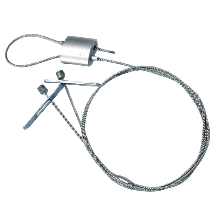 Pince de boucle de câble 20*20MM 1.2-1.5MM avec charge de rupture de 900N pour système de suspension d'éclairage