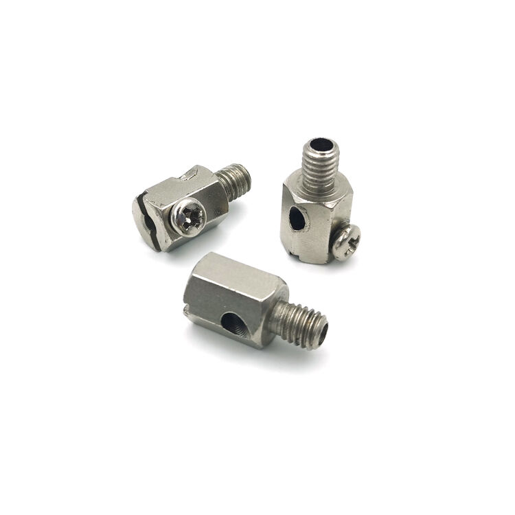 Pince de câble en nickel à boucle bidirectionnelle, pince de câble en cuivre, serre-câble en acier