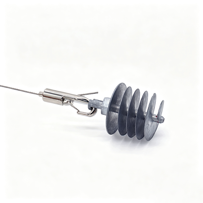 Kit de suspension métallique réglable pour panneaux acoustiques, système de suspension, pince à câble personnalisée, crochet certifié ISO9001, finition de surface personnalisée