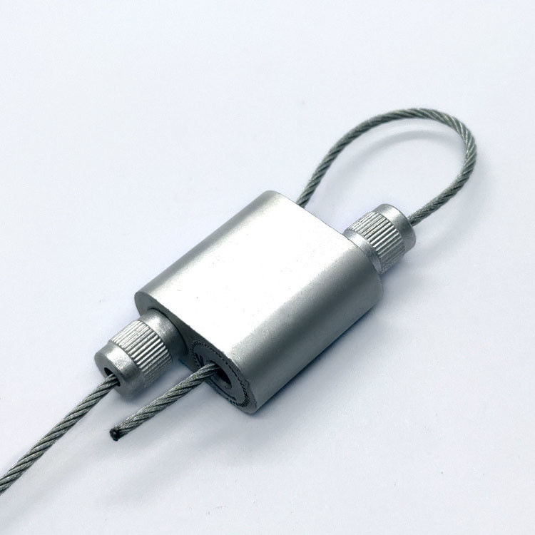 Taille cassant la double pince de câble de bouclage de taille de charge pour la corde de fil d'acier de 1.5MM