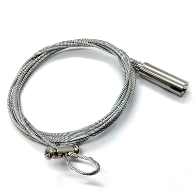Pince en laiton accrochante réglable faite sur commande de câble d'avions d'accessoires