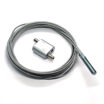 Suspension Kit Adjustable Hanging Wire Kit de fer avec la pince de bouclage pour le voyant mené