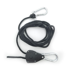 Cintre de corde réglable résistant de 1/4 1/8 pouces pour la salle de tente de culture de lumière de croissance menée