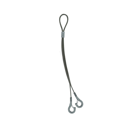 Kit de suspension de la lumière de piste avec pince réglable et câble en acier à suspension de câble