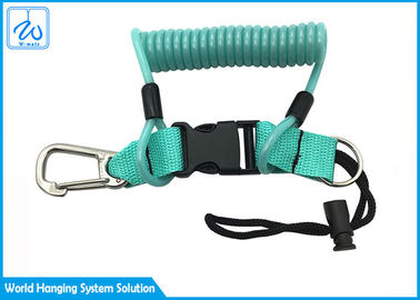 Casque antichoc flexible Lanyard With Clip de casque de sécurité