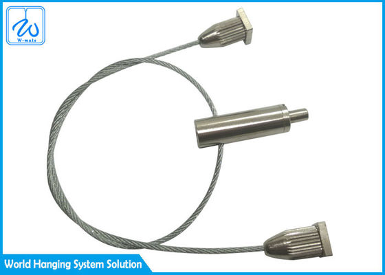 La suspension légère Kit Wire Rope Stainless And ajustent la pince de câble